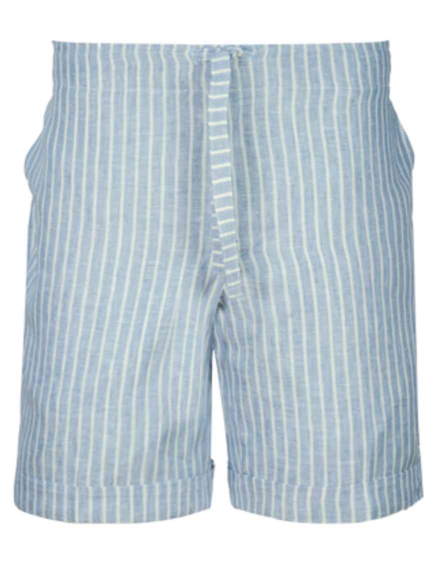 Drawstring Linen Shorts